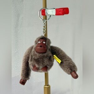 Kipling Monkey Keychain Plush Bag Charm – “YOUSSEF” Authentic